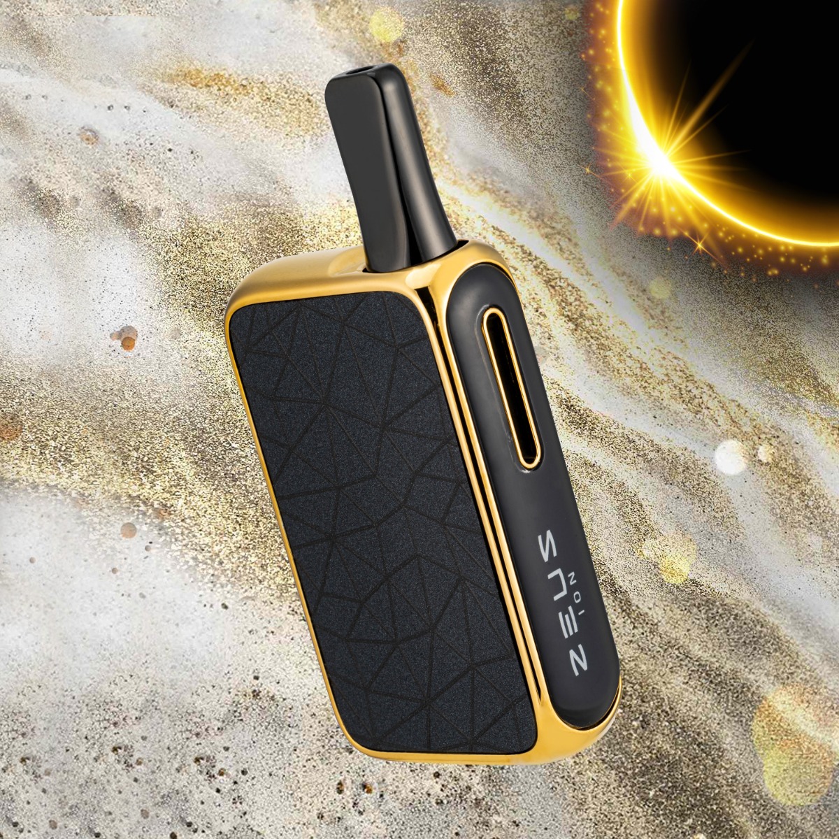 Zeus Ion vaporizer black color