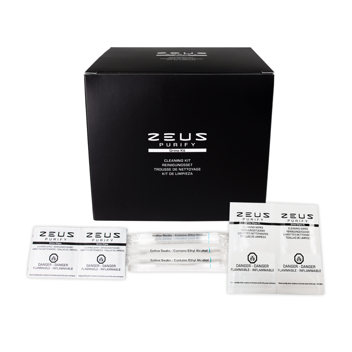 Zeus Purify Grime Kit front view
