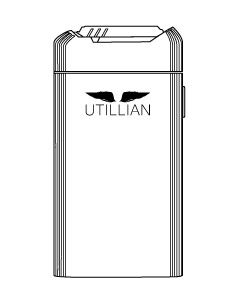 Utillian 721 Vaporizer outline graphic