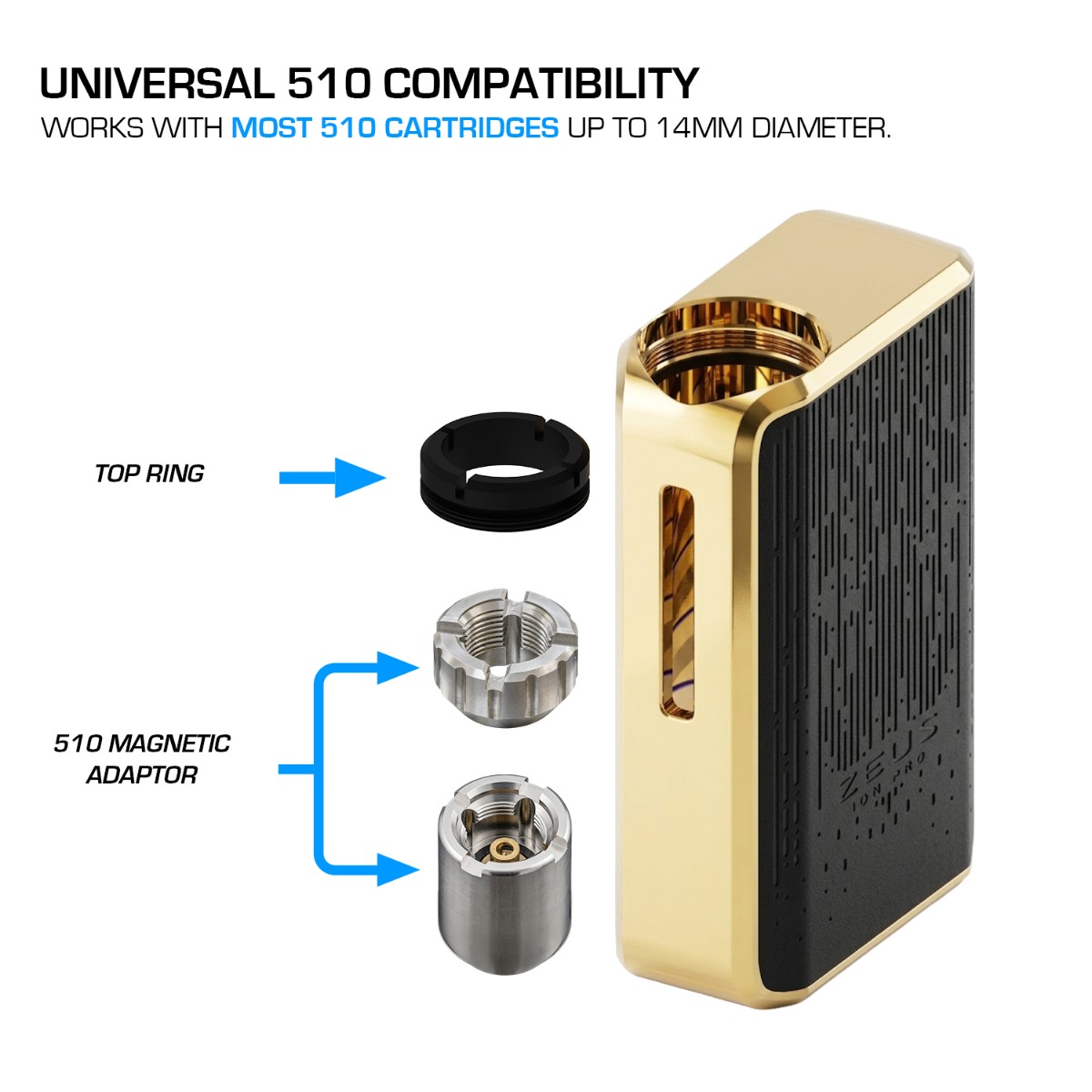 zeus ion vape battery Zeus Ion Pro 510 Battery