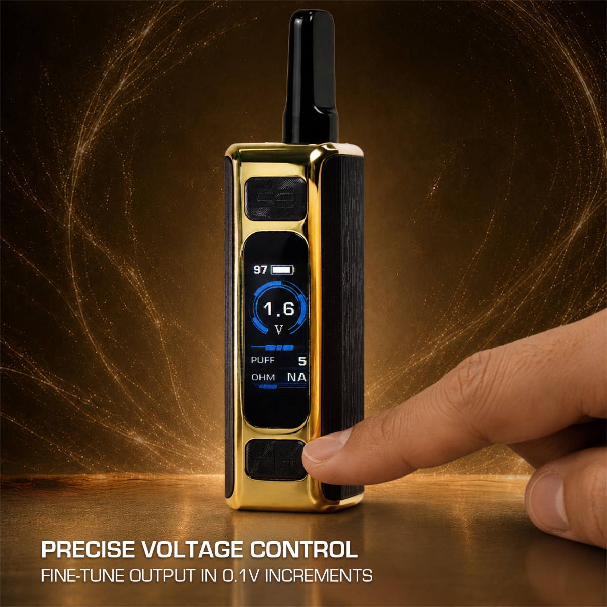 ion vape battery Zeus Pro 510 FLAVOR:REINDEER Coolness-Low This compact device charges KC Krush 0.5g Disposable